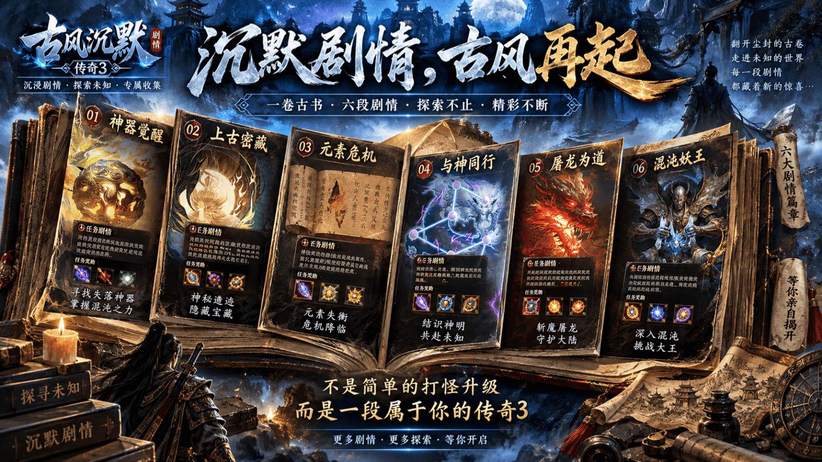 六大剧情篇章